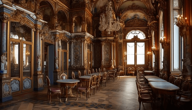 our-story ornate-chapel-with-illuminated-altar-chandelier-generated-by-ai-188544-23460