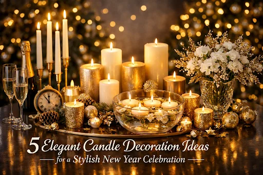 Elegant Candle Decoration Ideas