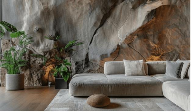 One Material, Two Environments: How Limestone Works From the Garden to the Living Room