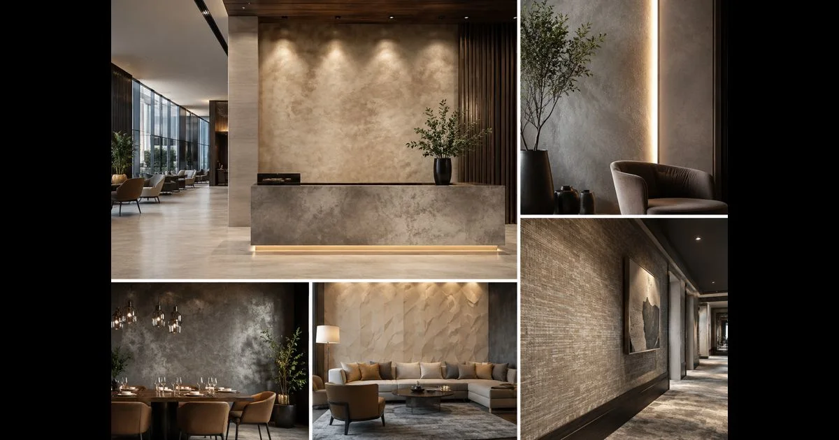 decorative plaster finishes