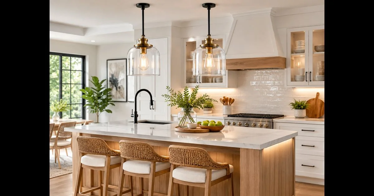 Pendant Lights for Kitchen Islands