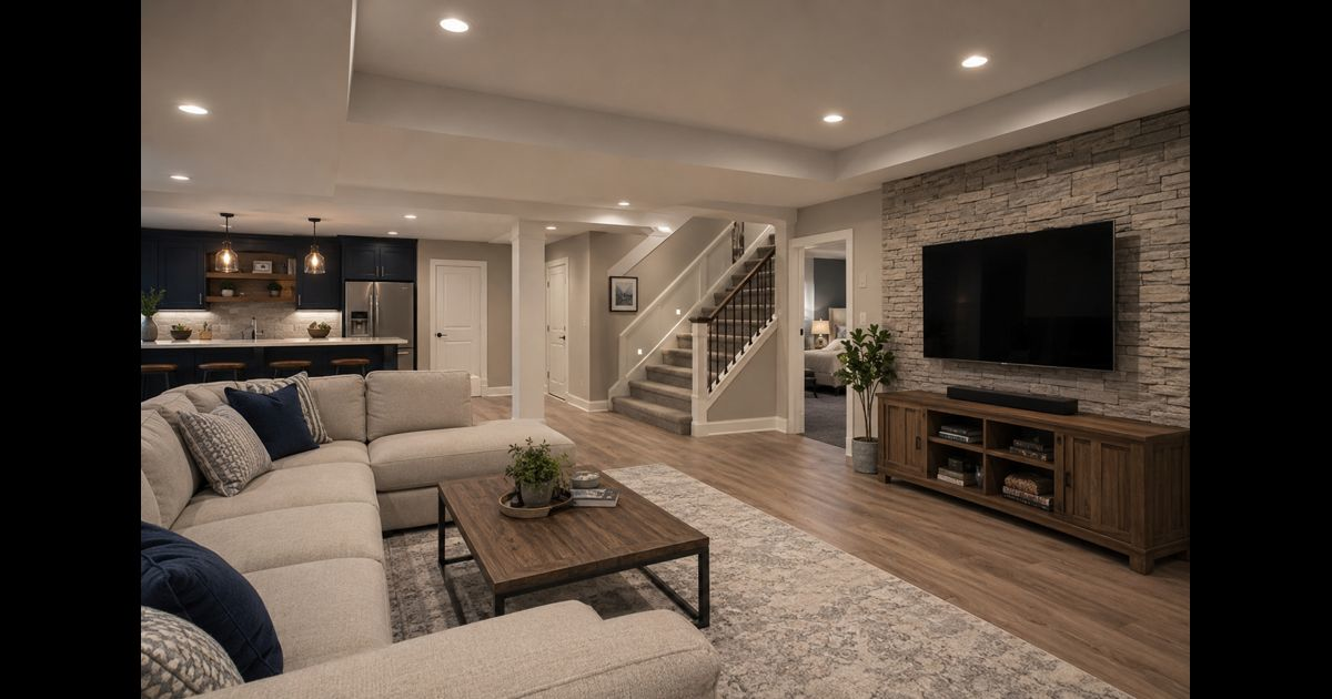 Basement finishing