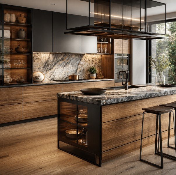 Wood Elevates Kitchen Design